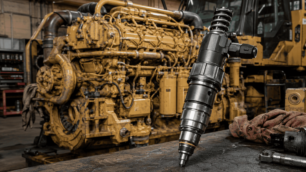 Caterpillar HEUI: устройство системы, форсунки C7, C9 и 3126