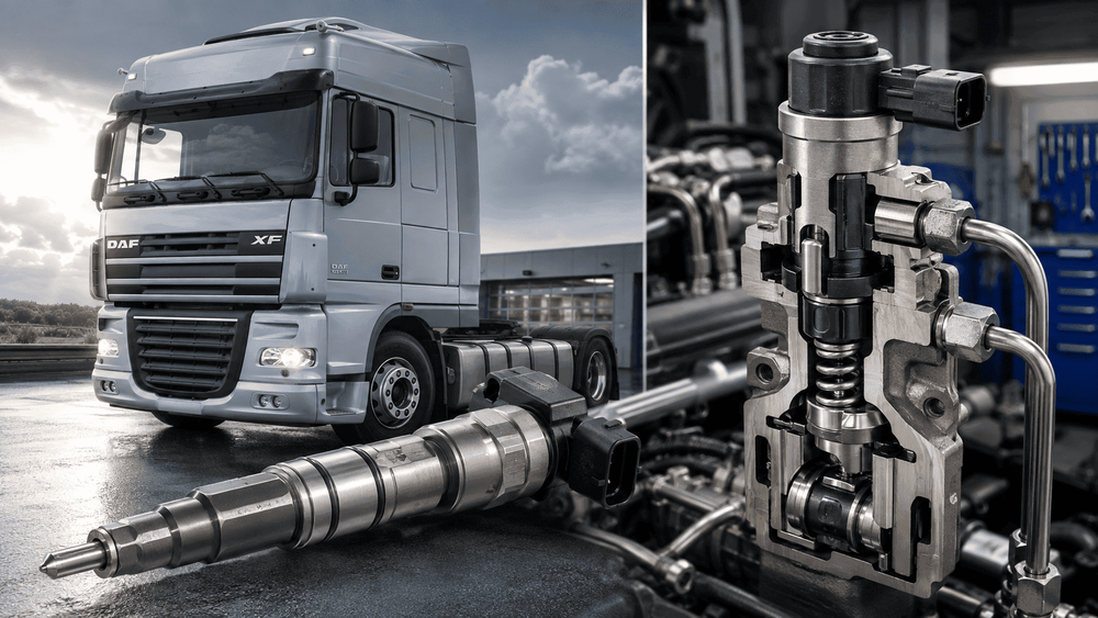 DAF XF105: форсунки, Smart Injector, PLD и топливная система